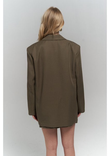 Mai Clara Haki Blazer