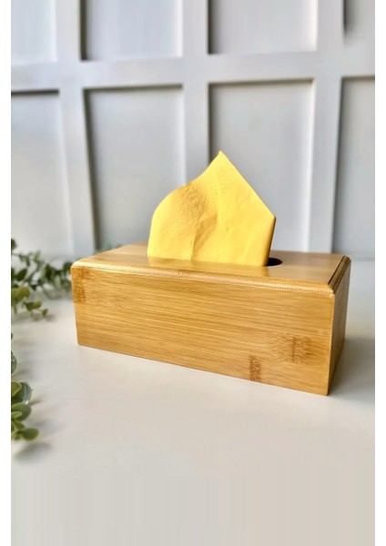 Masaüstü Bambu Peçetelik, 23X11X8,5 cm indirimleri