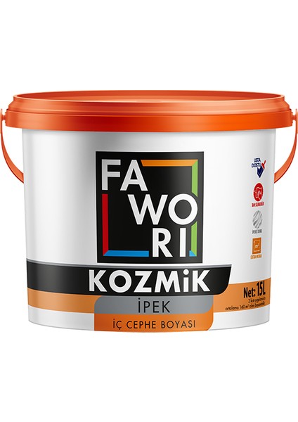 Kozmik Ipek Tam Silinebilir Iç Cephe Boyası 2,5l