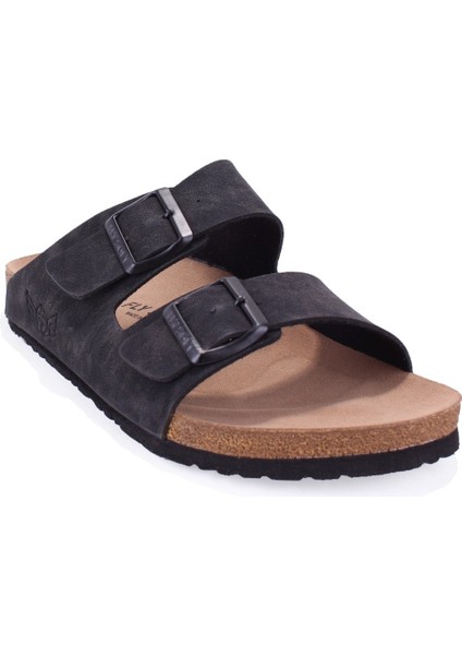 S903 Siyah Günlük Ortopedik Erkek Spor Terlik