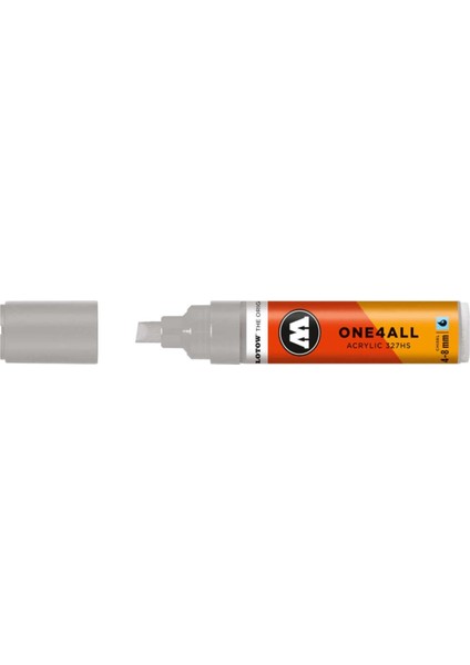 327hs One4all Yan Kesik Uç Akrilik Marker Kalem 4-8 Mm Grey Blue Light 237