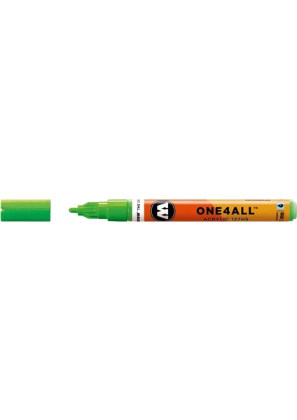 127hs One4all Akrilik Marker Kalem 2 Mm Neon Fluorescent Green 219