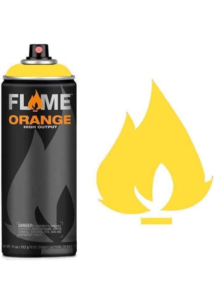 Orange Sprey Boya 400 ml Zinc Yellow 102
