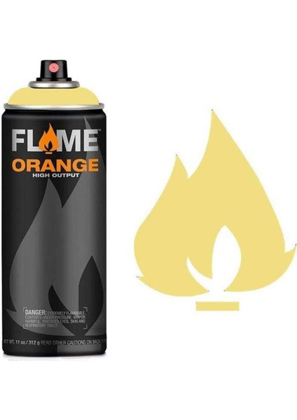 Orange Sprey Boya 400 ml Vanilla 100