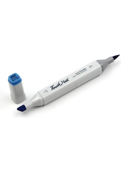 Touchliit Çift Taraflı Marker Kalem Cerulean Blue Light B262 modelleri