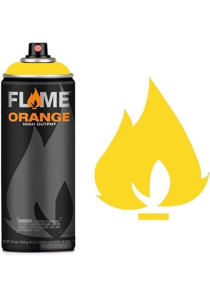 Orange Sprey Boya 400 ml Cadmium Yellow 104