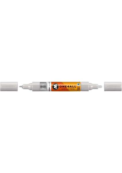 One4all Akrilik Çift Uçlu Marker Kalem 1.5-4 Mm Grey Blue Light 237