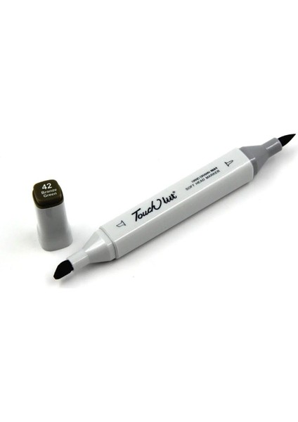 Touchliit Çift Taraflı Marker Kalem Bronze Green Y42