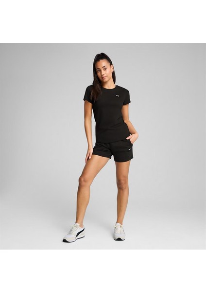 Ess Elevated Tee Siyah Kadın Spor Tişört - 690894 01 modelleri