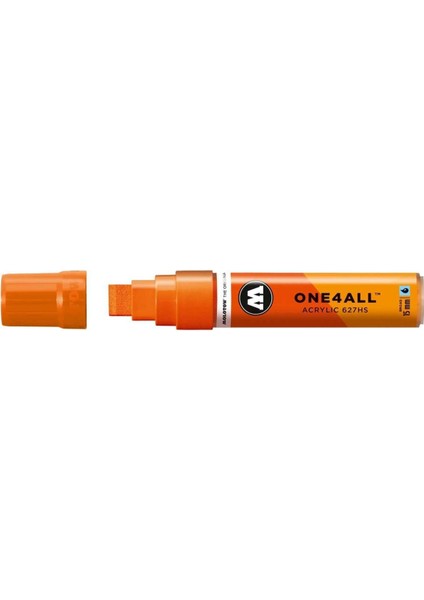 627hs One4all Düz Uç Akrilik Marker Kalem 15 Mm Dare Orange 85