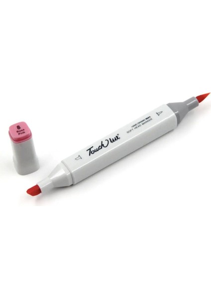 Touchliit Çift Taraflı Marker Kalem Rose Pink R8 modelleri