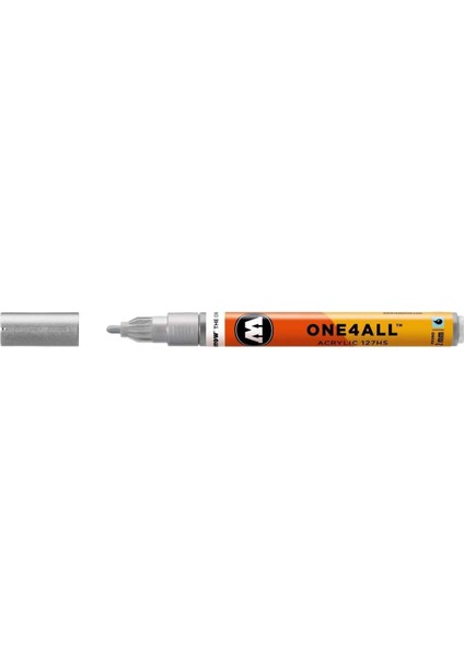 127hs One4all Akrilik Marker Kalem 2 Mm Metallic Silver 227