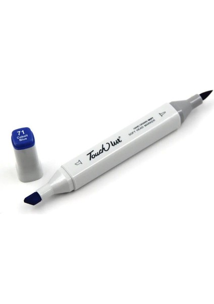Touchliit Çift Taraflı Marker Kalem Cobalt Blue PB71 modelleri