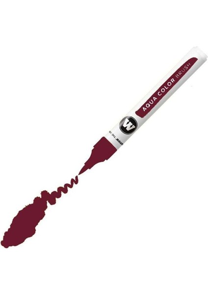 Aqua Color Brush Fırça Uçlu Kalem 043 Burgundy fiyatları