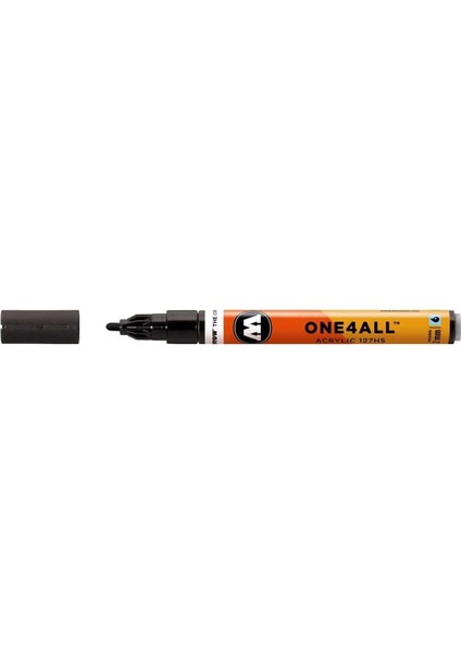 127hs One4all Akrilik Marker Kalem 2 Mm Signal Black 180