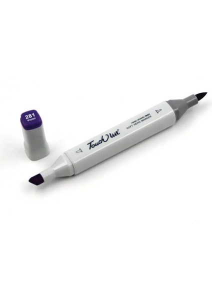 Touchliit Çift Taraflı Marker Kalem Violet P281 fiyatları