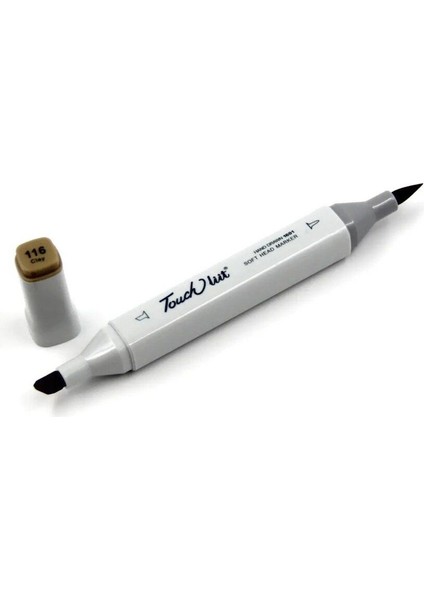 Touchliit Çift Taraflı Marker Kalem Clay BR116