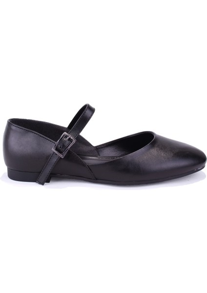DZA07-8692100 Siyah Günlük Kadın Babet Ayakkabı fiyatları