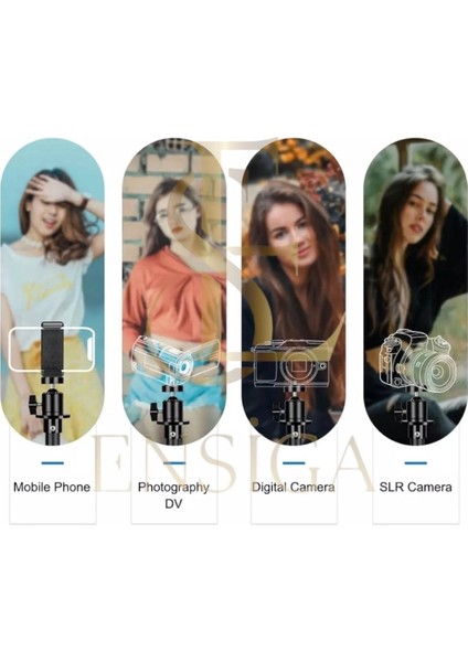 Kumandalı Tripod 2.1 mt Telefon Ring Light Tutucu Lamba Işık Ayağı Metal Fotoğraf Stüdyo Lamba modelleri