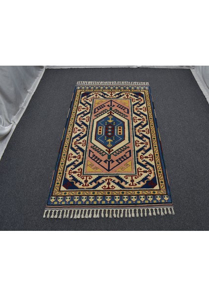 Yeni El Dokuma Otantik Oygulu Izmir Antik Yörük Yün Halı 5840 fırsatları