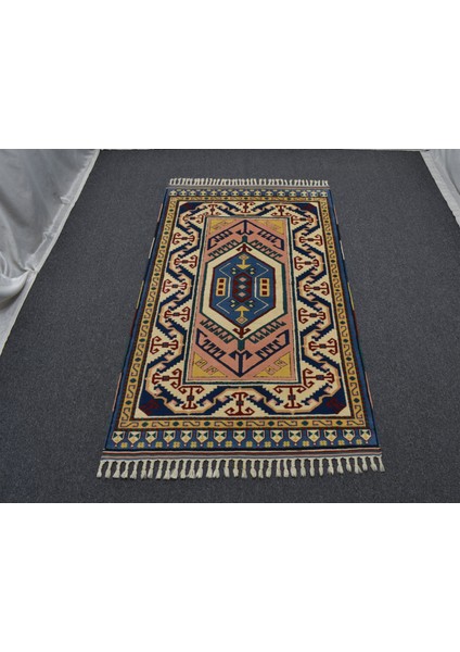 Yeni El Dokuma Otantik Oygulu Izmir Antik Yörük Yün Halı 5840 indirimleri