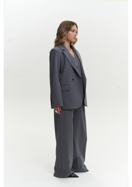 Mai Kaylee Gri Blazer modelleri