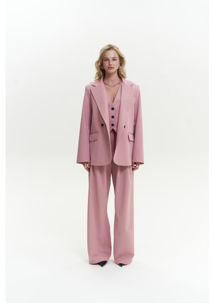 Mai Kaylee Pembe Blazer