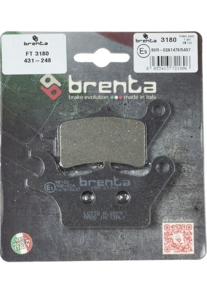 Honda Wave 110 Ön Fren Balata