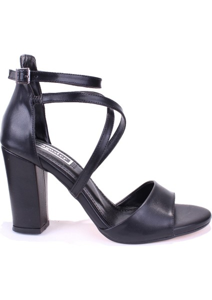 DZA07-928400 Siyah Klasik Topuklu Kadın Ayakkabı fiyatları