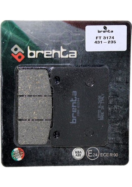 Sym Wolf 250 Ön Fren Balata