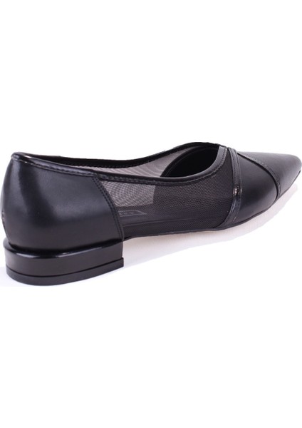DZA07-72551 Siyah Kısa Topuklu Kadın Ayakkabı fırsatları