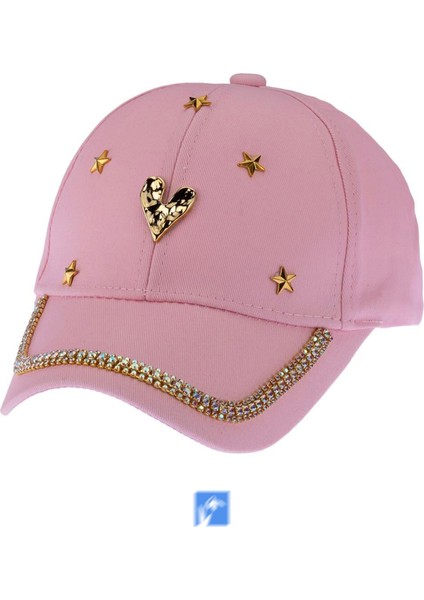Taşlı Kız Şapka ( 9-15 Yaş ) ( 54 cm )