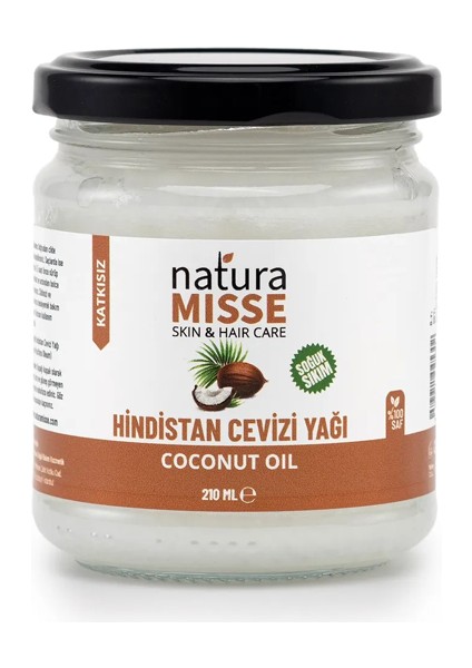 Naturamisse Hindistan Cevizi Yağı 210 ml