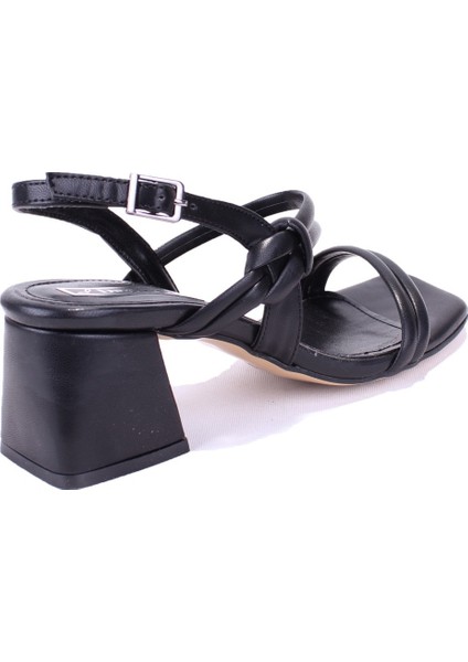 DZA07-928230 Siyah Klasik Topuklu Kadın Ayakkabı fırsatları