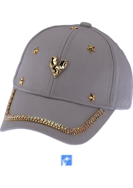 Taşlı Kız Şapka ( 9-15 Yaş ) ( 54 cm )