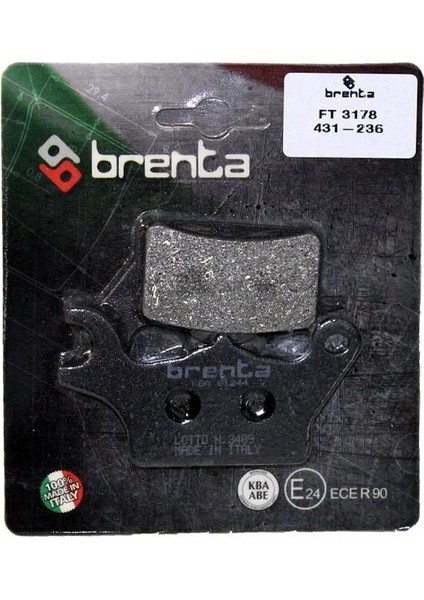 Yamaha Trıcty 125 Ön Sol Disk Fren Balata