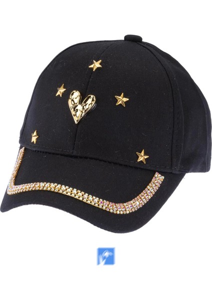 Taşlı Kız Şapka ( 9-15 Yaş ) ( 54 cm )