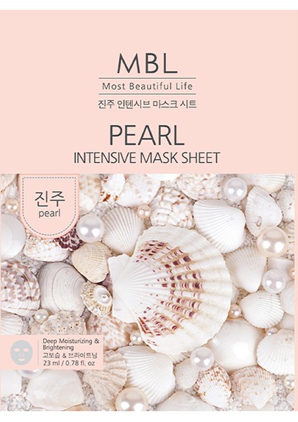 Mbl Pure Pearl Intensive Mask Sheet 23 ml
