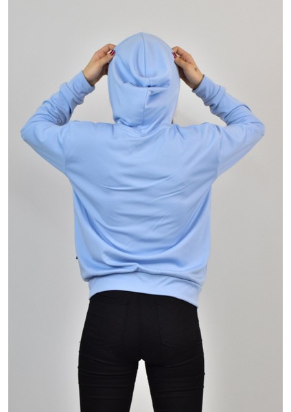 Kadın Akat Şardonlu Kapş.fermuarlı Sweat