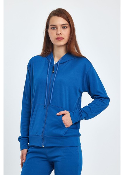 Kadın Akat Şardonlu Kapş.fermuarlı Sweat modelleri