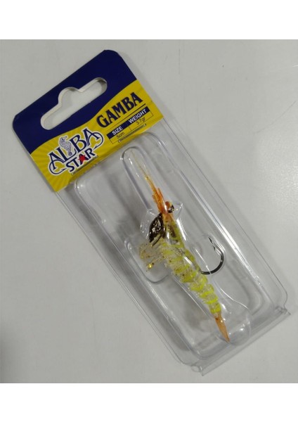 Gamba 5 cm 3,7 gr Silikon Karides - E026