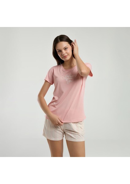 Arnetta 3220S Kadın Şort Yazlık Pijama Takım