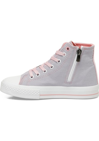 LOREN.F5FX Lila Kız Çocuk High Sneaker