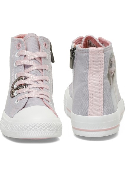 LOREN.F5FX Lila Kız Çocuk High Sneaker