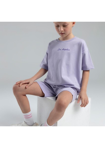 3590G Kız Çocuk (Garson Boy) Bermuda Yazlık Pijama Takım modelleri