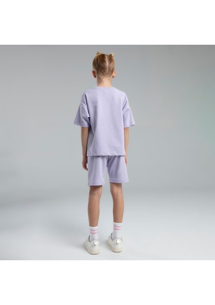 3590G Kız Çocuk (Garson Boy) Bermuda Yazlık Pijama Takım fırsatları