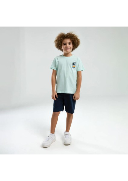 3308C Baba/oğul Yazlık Ikili Pijama Takım