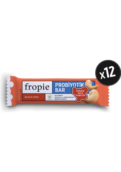 Kaju & Chialı Probiyotik Bar - 35 g - 12 adet