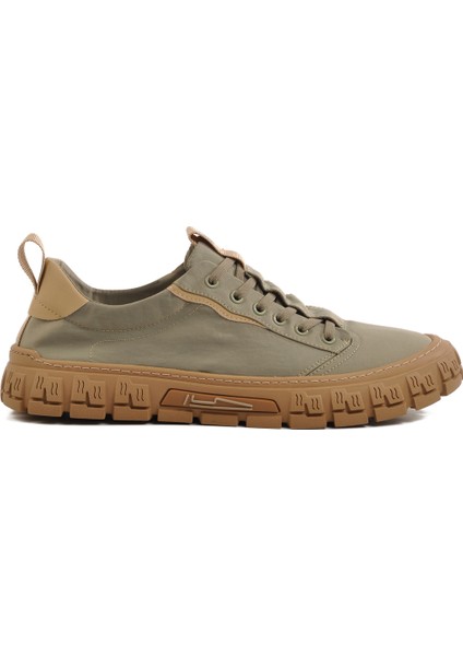 Haki Hafif Tekstil Erkek Sneaker 25Y518 M
