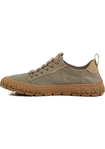 Haki Hafif Tekstil Erkek Sneaker 25Y518 M